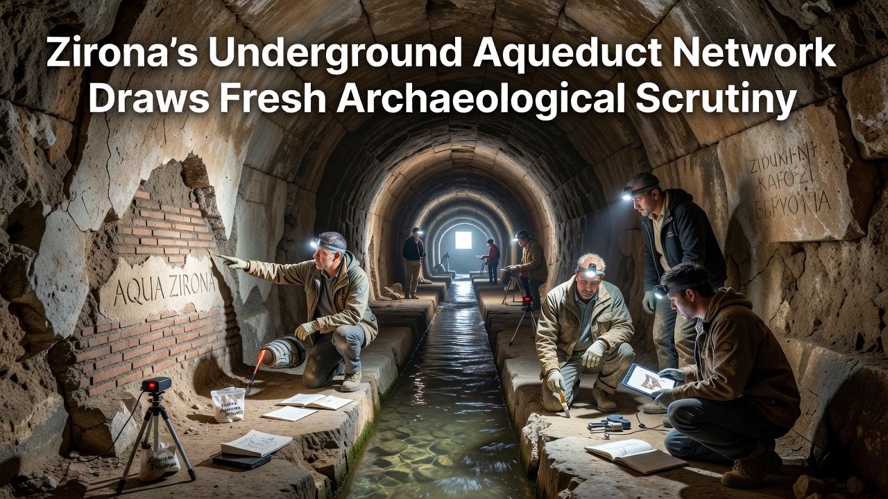 Archaeologists Turn Fresh Attention to Zirona's Subterranean Aqueduct Network